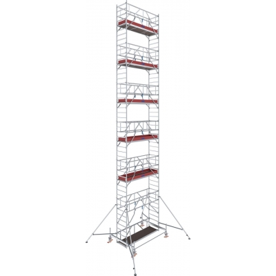 Rusztowanie aluminiowe Krause Stabilo 100 (0,75x2,50m) wys. rob. 13,50m